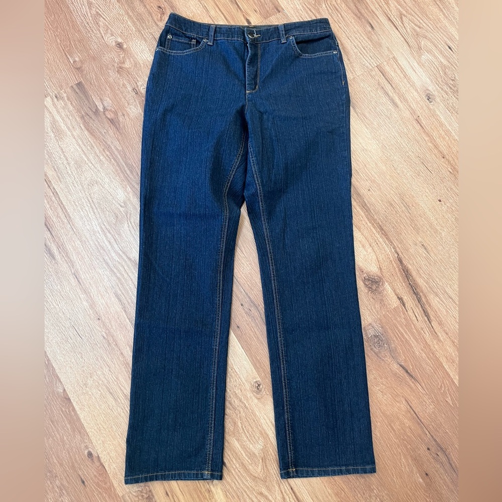 Emily B jeans, straight leg, size12